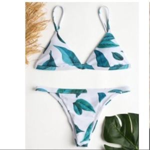 ✨JUST IN✨Leaf String Bikini Set